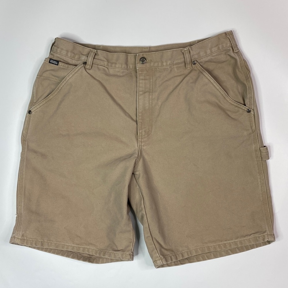 Sorel Tan Carpenter Shorts Size 36